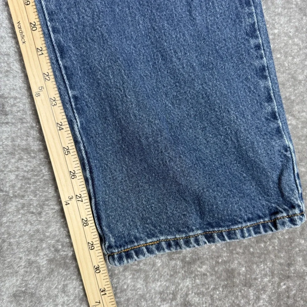 Y2K VTG‎ Levi's 517 Jeans Men's 36x30 (Fits 34x30) Blue Denim Distressed Bootcut